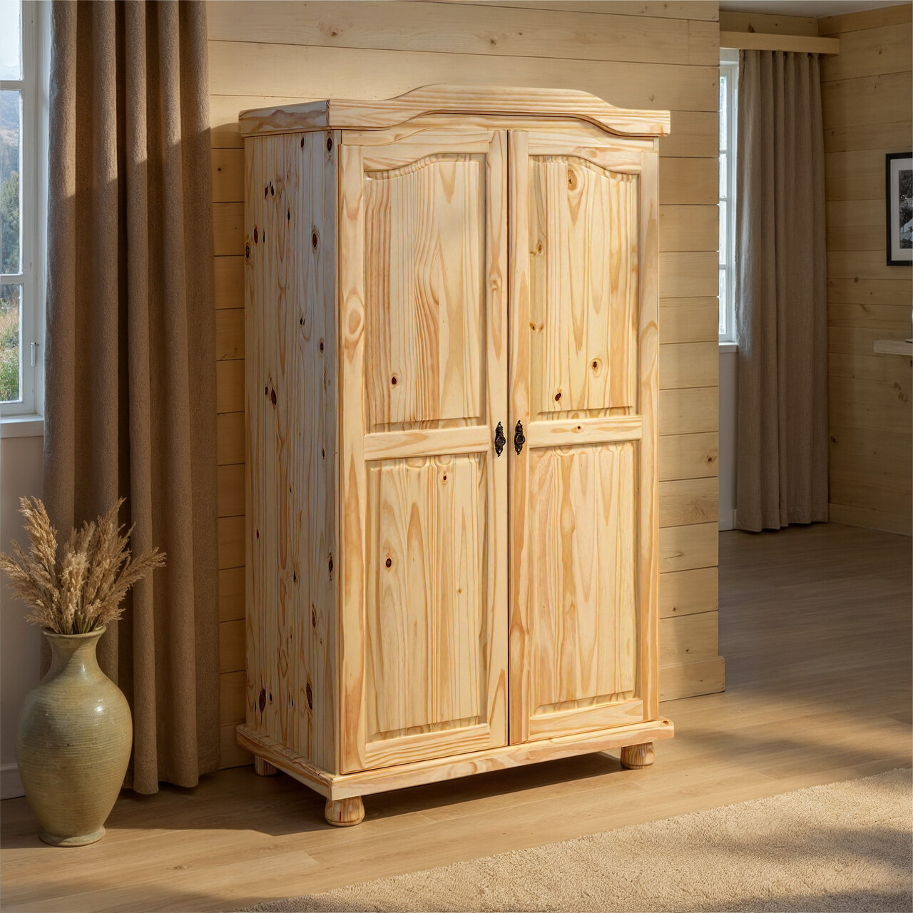 Dulap Genf, Inter Link, 104x56x180 cm, lemn, natur - imagine 6